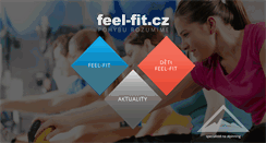 Desktop Screenshot of feel-fit.cz